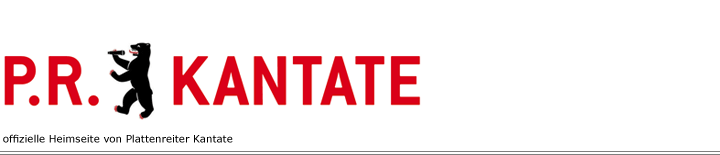 Logo: Plattenreiter Kantate